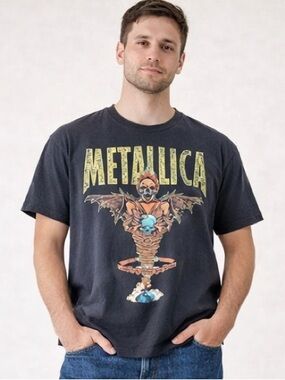 Metallica “King Nothing” Pushead Graphic T-Shirt – Medium